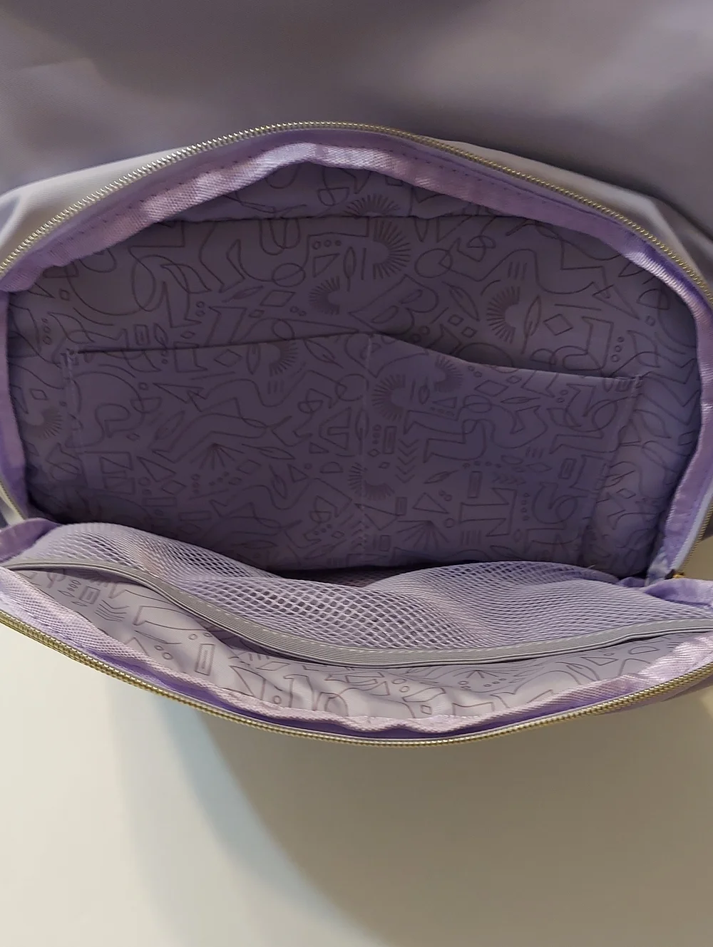 Tribe Lavender Backpack Organizer Travel Bag